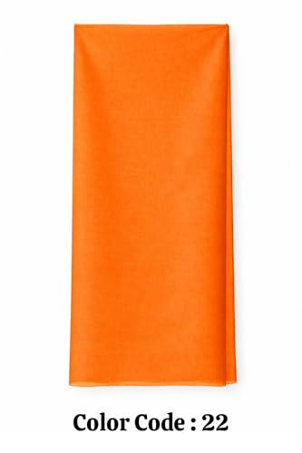 Turban For Men (156 Inches) Long Cloth – Muslim, Sikh, Punjabi Headwrap | For Prayer, Festivals & Special Occasions - color: Orange