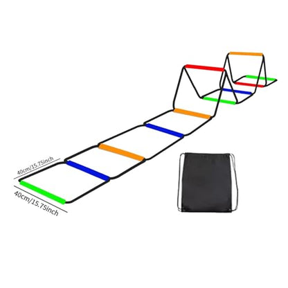 Agility Ladder Agility Training Equipment, Fitness Feet Training, 10 Grids with Bag