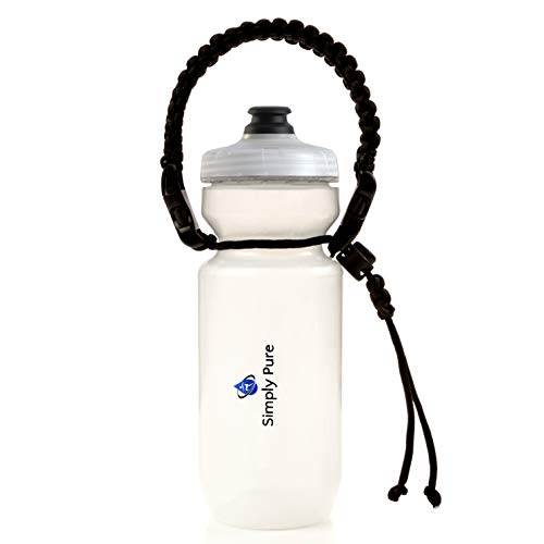 Simply Pure Purist 22 Oz BPA-Free, Sport & Bike Squeeze Water Bottle by Specialized Bikes (Fixy Cap)