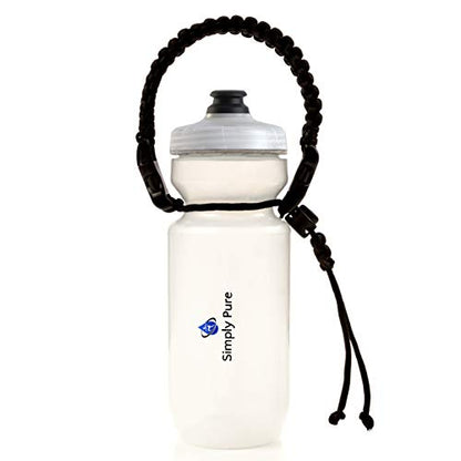 Simply Pure Purist 22 Oz BPA-Free, Sport & Bike Squeeze Water Bottle by Specialized Bikes (Fixy Cap)