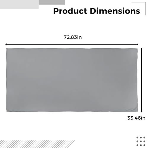 Viscose Cotton Hijab, Modal Linen Shawl, Solid Color Headscarf, 33.5 x 72.8 in / 85 x 185 cm, Thin Breathable Women's Scarf Wrap