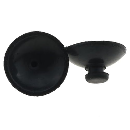 10PCS Black Plastic Aquarium Suction Cup Clips 20mm Fish Tank Water Light Suction Cup Holder for Aquarium Aerated Filtration and Aeration of Air Fish Tank