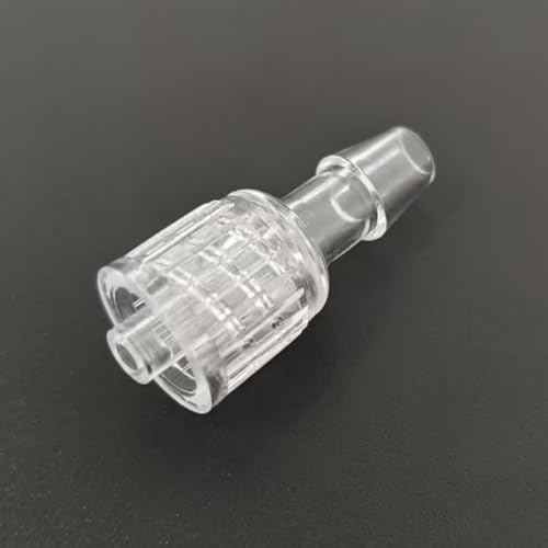 Moveable Male Luer Lock Connector × Hose Barbed Adapter for Laboratory Biochemical Analytical Instruments Food Machinery 50PC/PK (for 3/16'' Hose ID, PC) - size: for 3/16'' Hose ID, PC