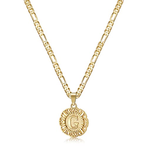KissYan Initial Necklaces for Women - color: Gold, style: G