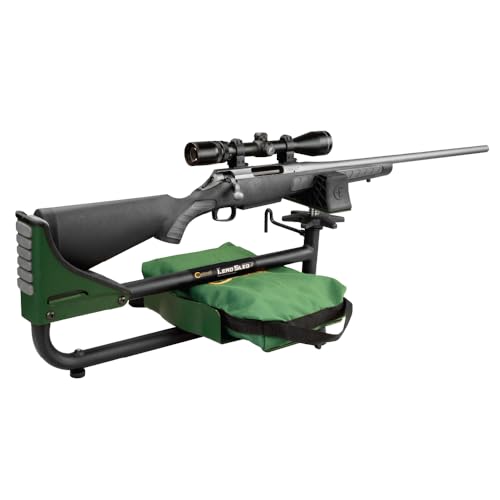 Caldwell Lead Sled 3 Adjustable Ambidextrous Recoil Reducing Rifle Shooting Rest for Sighting in and Shooting Stability - style: 3