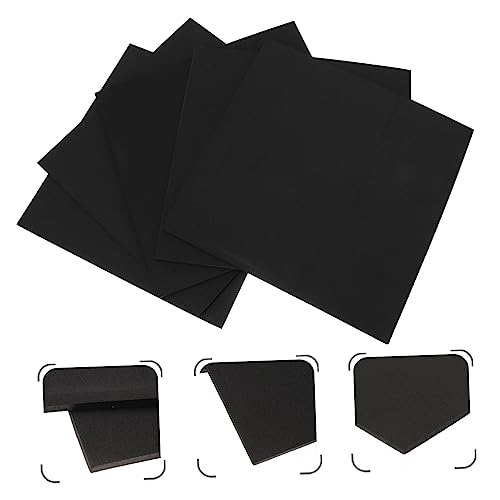 Balacoo Aquarium Slip Mat 5pcs Waterproof Insulated Shock Absorbing Fish Tank Supply Pad