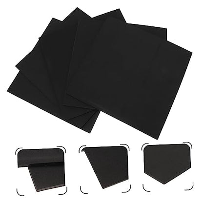 Balacoo Aquarium Slip Mat 5pcs Waterproof Insulated Shock Absorbing Fish Tank Supply Pad