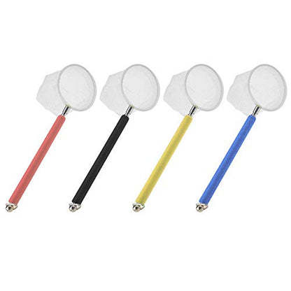 Catch Net Retractable Aquarium Fish Net, Long Handle Fish Tank Net, Fish Tank Cleaning Catching Net, Fish Scoop Aquarium Supplies - size: round
