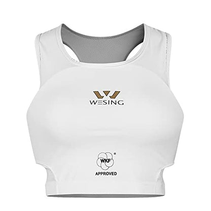 WESING WKF Approved Karate Chest Protector for Women - size: Large