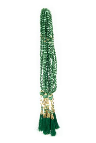 ihvan online, Tasbih Prayer Beads 99, Pack of 10, Muslim Prayer Bead, Islamic Rosary Bead, Dhikr, Tasbeeh Bulk, Misbaha, Masbaha, Tespih, Islamic Gift for Ramadan & Mawlid & Hajj Umrah - color: Green-Model 3