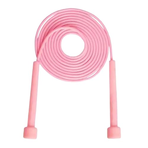 Adjustable Jump Rope for Fitness and Exercise – Skipping Rope for Cardio, Boxing, and Weight Loss – Speed Rope - color: Pink