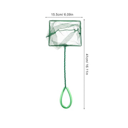 2pcs Small Compact Hand Fish Net Fine Mesh Net for Goldfish and Tropical Fish Tank Accessories