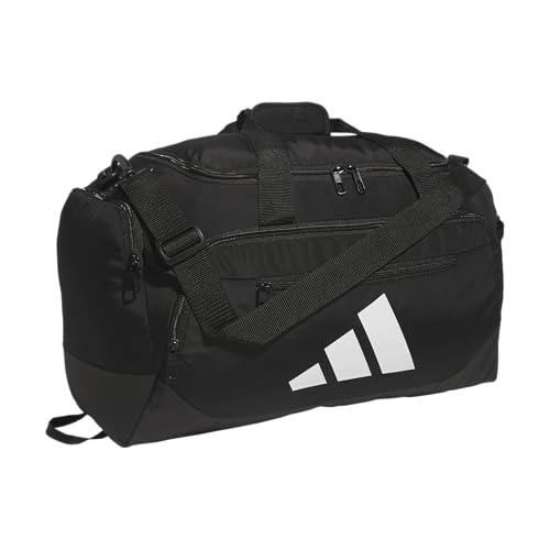 adidas Defender 5 Duffel Bag for Sports, Gym and Travel, Black, OSFA - color: Black, style: Small (42l)