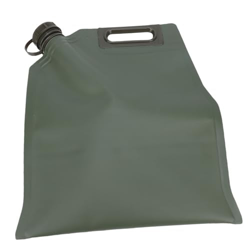 Agatige Fuel Bag for Gasoline, TPU Leakproof Portable Handheld Vehicle Oil Transfer Bag Gasoline Container for Drivers Motorcycles SUVs Road Trips (5L) - style: 5l