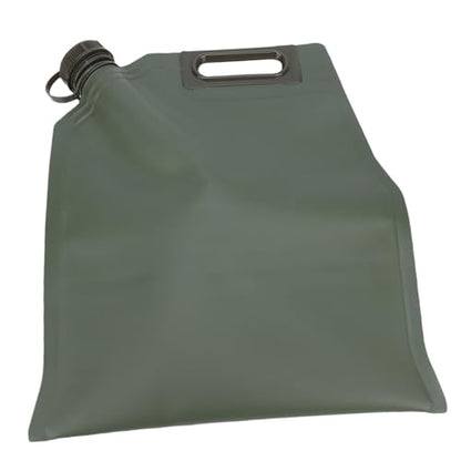 Agatige Fuel Bag for Gasoline, TPU Leakproof Portable Handheld Vehicle Oil Transfer Bag Gasoline Container for Drivers Motorcycles SUVs Road Trips (5L) - style: 5l