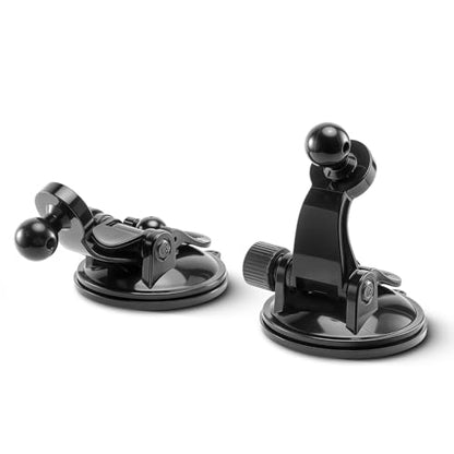 2 PCS Adjustable GPS Car Mount for Garmin Nuvi Dezl Drive Drivesmart Zumo Driveassist DriveLuxe StreetPilot RV, Replacement Suction Cup GPS Dash Ball Mount Dashboard Windshield Car Holder