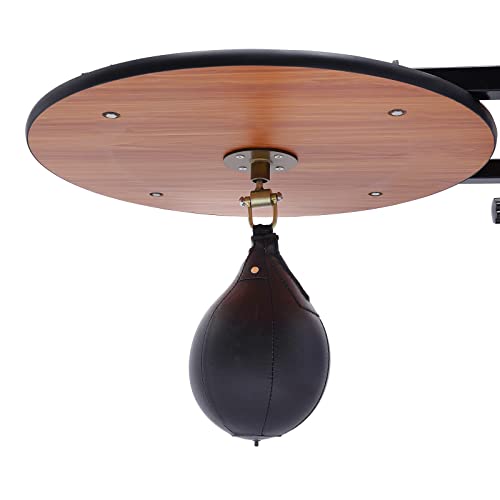 Speed Bags Platform Kit,Adjustable Height Boxing Speed Ball, Punching Training Equipment with Boxing Ball, Wall Mount Punching Bag Practice Speedbag Set for Home, Gym, Fitness Enthusiasts