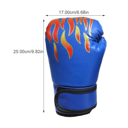 Sosoport 1 Pair Kickboxing Children's Boxing Gloves Glove Mittens Boxing Gloves Boxing Gloves for 3-8 Years - color: Blue
