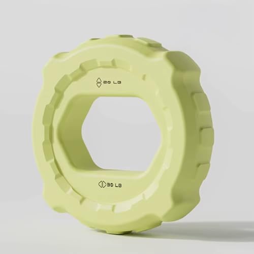 Silicone Hand Grip Strength Trainer, 20-50 lbs, Resistant Lightweight - color: Cream Yellow