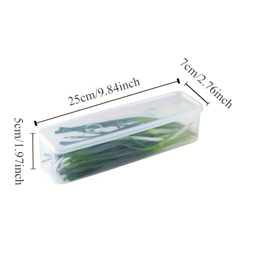 3 Pack Stackable Food Storage Containers - 1500ml (51oz) Fridge Organizer with Removable Drain Plate & Lid for Fish, Meat, Fruits, Vegetables
