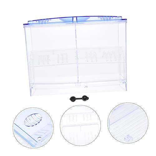 Double Layer Isolation Box for Fish Breeding Aquarium Hatchery Incubator Independent Fish Box for Fry