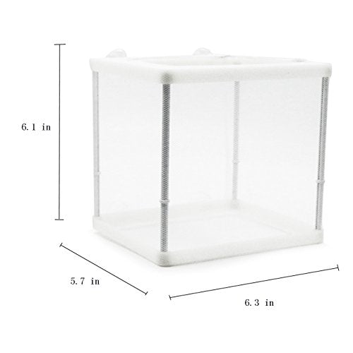 BOYU Aquarium Fish Breeder Box Isolation Box Breeder Hatchery Incubator