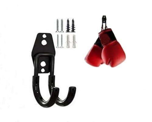 zoele Wall Mount Boxing Gloves Hanger, Wall Mount Boxing Glove Hook Hanger, Wall Boxing Gloves Rack Holder Wall Hook