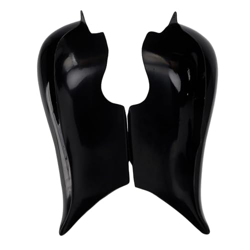 Tank Cover Fairing for Harley Street Glide Road Glide 2009-2024 - ABS Plastic Bolt-On Tank Console Overlay - Replacement for OEM 61459-09 61461-09 - Fits Touring Models with Stock Seat