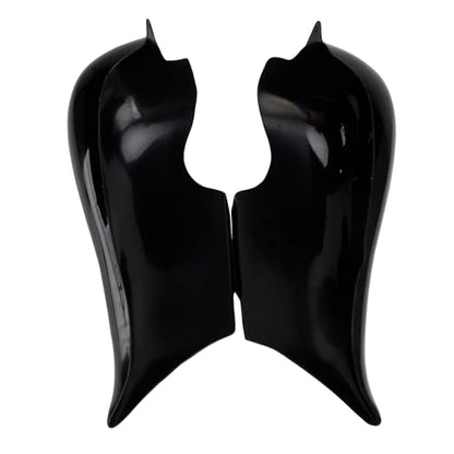 Tank Cover Fairing for Harley Street Glide Road Glide 2009-2024 - ABS Plastic Bolt-On Tank Console Overlay - Replacement for OEM 61459-09 61461-09 - Fits Touring Models with Stock Seat