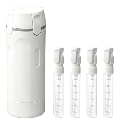 Travel Bottle for Toiletries,Travel Size Toiletries Containers with Labels - size: White