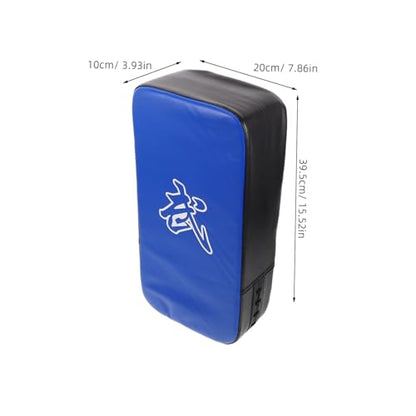 Thickened PU Taekwondo Kick Pad for Thigh Protection Curved Martial Arts Strike Shield Multipurpose Kickboxing and Thai Pads for Professional and Home Boxing Training