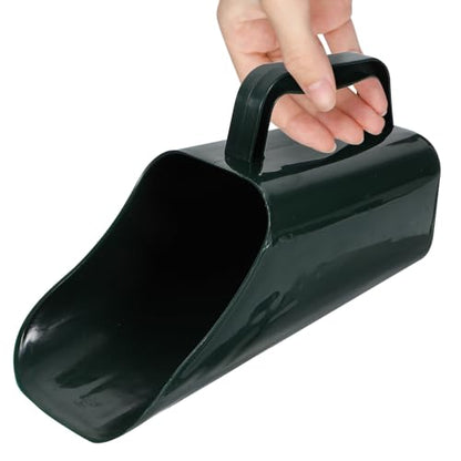 WOONEKY 2pcs Aquarium Sediment Cleaning Scoop Set, Reusable Fish Tank Gravel Shovel with Water-Permeable Design, Handheld Mud and Sand Sifter for Aquarium Maintenance and Fish Tank