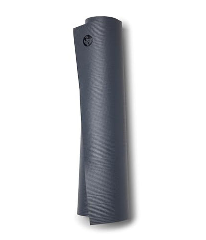 Manduka PRO Yoga Mat - 6mm | Lifetime Durability | Hygienic Construction | Premium Studio Quality | Teacher Approved - color: Thunder, size: 68" x 26"