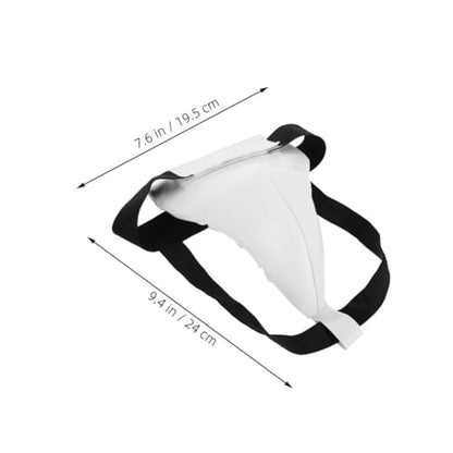 KOMBIUDA Wear-resistant Groin Protector for Men Breathable Crotch Guard for Boxing Taekwondo and Martial Arts Training Comfortable Cup for Sparring and Combat Sports