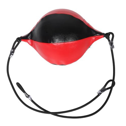 Boxing Speedball Hanging Reflex Ball Double End Bag Red Black for Home Training Reaction Punching Fitness Equipment