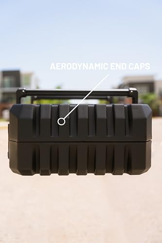 ITX 120 lockable aluminum cargo box, Overland Storage for Trucks, and vanlife,Heavy-Duty vehicle Rooftop Hard Shell Travel Storage Box,with Security Keys
