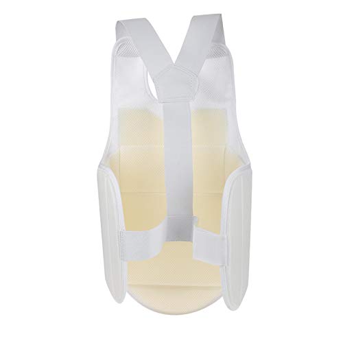 DAUERHAFT Taekwondo Karate Chest Guard Boxing Vest Unisex Adult Child Breast Protector Comfortable Breathable Chest Rib Guard