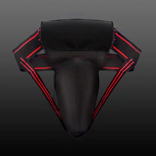 GALPADA Integrated Groin Protector Wear-Resistant Crotch Guard Boxing Accessory Lightweight Impact Protection Gear for Training and Combat Sports