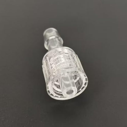 Moveable Male Luer Lock Connector × Hose Barbed Adapter for Laboratory Biochemical Analytical Instruments Food Machinery 50PC/PK (for 5/32'' Hose ID, PC) - size: for 5/32'' Hose ID, PC