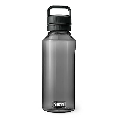 YETI Yonder Water Bottle with Yonder Chug Cap, Lightweight, Leakproof and BPA-Free - color: Charcoal, style: 50oz