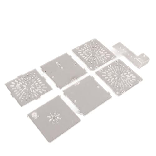 Fish Breeding Box Isolation Box, Solid Acrylic Fish Aquarium Acclimation Hatchery Incubator Box for Baby Fishes Shrimp Clownfish and Guppy, Hook Suction Fish Isolation Box
