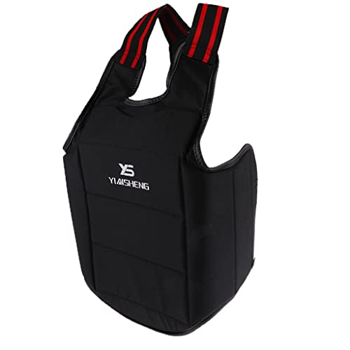 Taekwondo Body or Set Chest Guard | Weight Sparring Gear for Kids & Adults | Breathable Karate MMA Muay Thai Boxing Body ion | Adjustable Straps | Oxford Cloth Material - XS