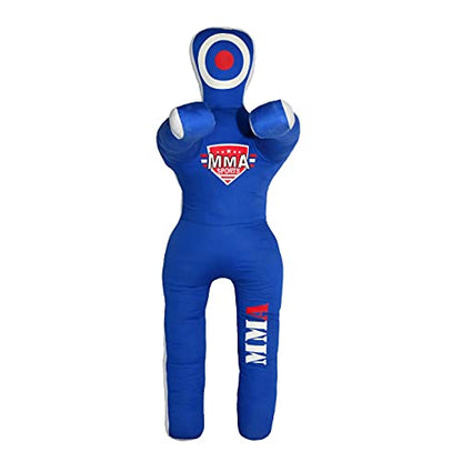 MMA Master Smith BJJ JIU Jitsu MMA Grappling Submission Standing Judo Karate Police & SELF Defense Training Brazillian Fighting Punch Bag - 4 FEET -UNFILLED
