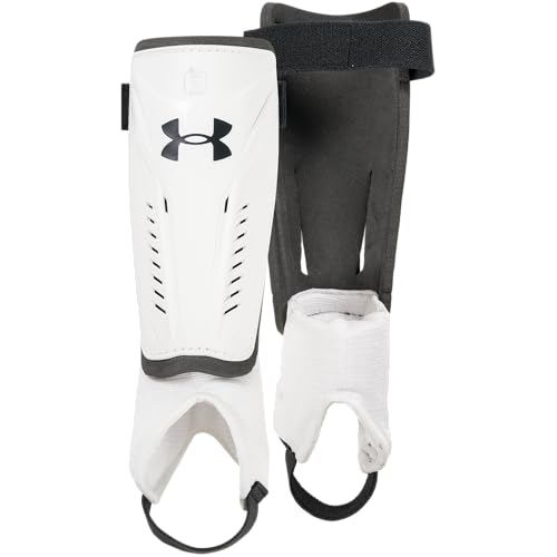 Under Armour Youth Soccer Shin Guards Challenge Shin - color: White/Black, size: Small