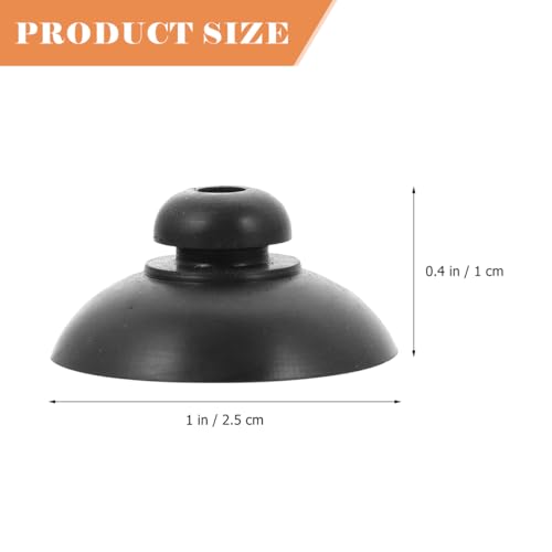 Gatuida 20 Pack Aquarium Suction Cups for Oxygen Pump Fish Tank Air Pump Holder Suckers for Tubing Wire and Accessories 0.98 X 0.98 X 0.39 in Easy Install
