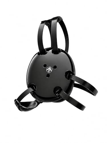 Wrestling Protective Headgear, Black, Impact Protection for Training and Competition