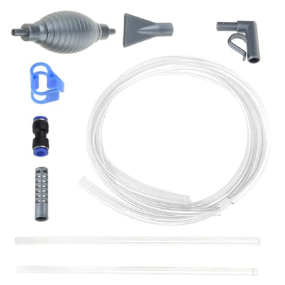 Aquarium Water Change Fish for Siphon Gravels with Long Hose Small Tanks Maintenance Tool