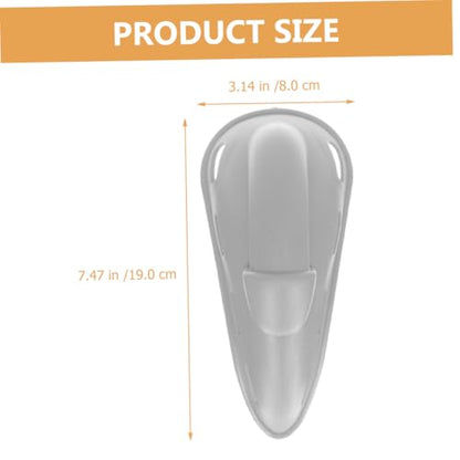 BESPORTBLE Groin Protector Athletic Cup Integrated Crotch Guard Gray Hard Material One Size Reusable Training Boxing MMA Sports Protective Gear