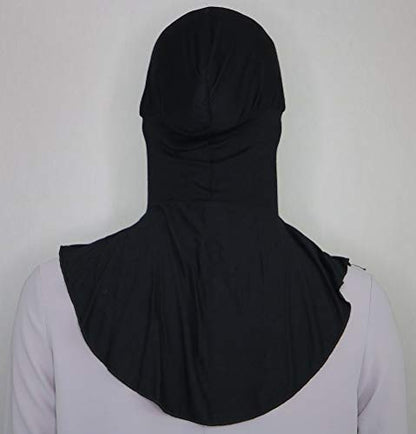 Modefa Ninja Hijab Bonnet Underscarf Cap - color: Black