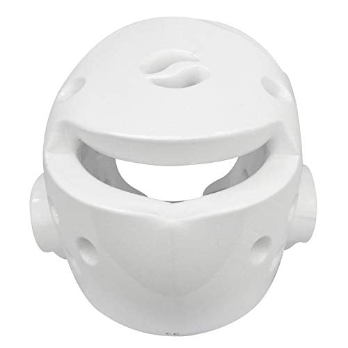 AAMA Taekwondo and Karate Sparring Foam Head Guard - color: WHITE, size: X-Large